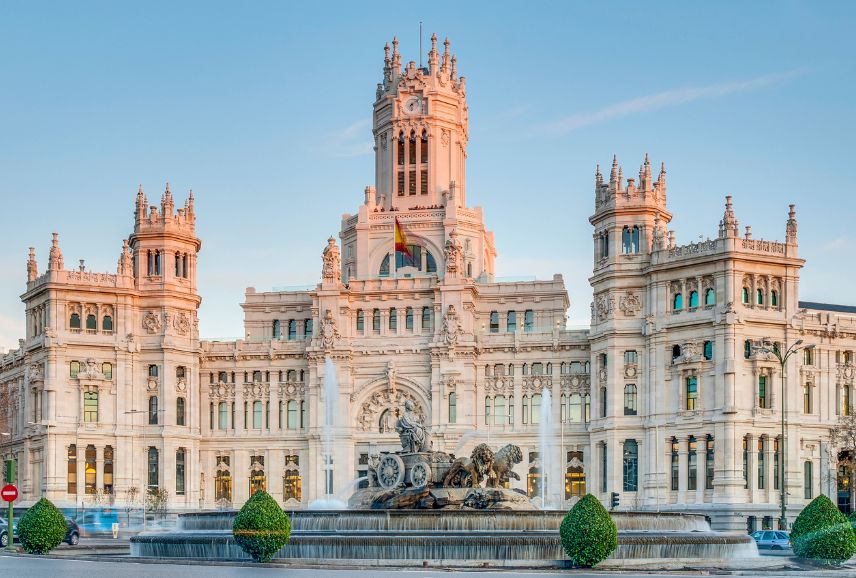 España Madrid Plaza de Cibeles